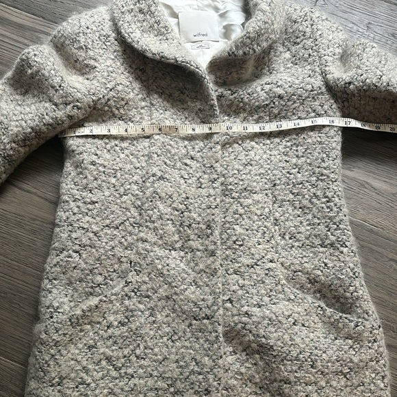 Wilfred Textured Cream Coat - Picture 7 of 16